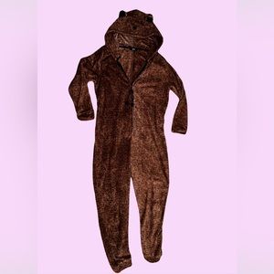 Women’s bear onesie pajamas